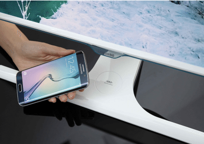  Samsung SE370 monitor e caricatore wireless 
